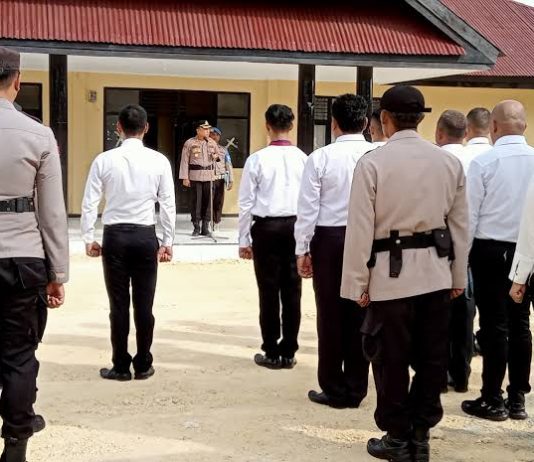 Usai Dilantik, AKBP Yanna Nurhadiana Gelar Apel Perdana