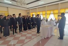 Sukseskan Pemilu Serentak 2024, KPU Baubau Lantik 40 PPK