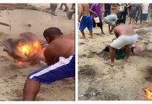 Sadis! Di Papua Wanita Paruh Baya Asal Buton Dibakar Hidup-Hidup