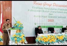 Bupati Butur Buka FGD Finalisasi Penyusunan Publikasi