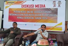 Bawaslu Butur Bersama Awak Media Gelar Diskusi, Peran Media Online di Pemilu 2024