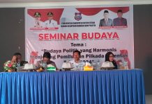 Gelar Seminar Budaya, Agus : Kita Ciptakan Politik yang Harmonis