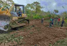 Bulldozer Dimaksimalkan, Percepat Pengerjaan Jalan Tani TMMD ke 117