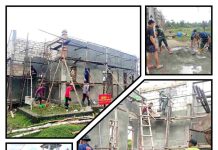 Hari Ke-8 , Satgas TMMD Ke-117 Gotong Royong Rehab Masjid Nurul Iman