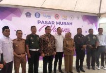 Kadin Sultra Bersama BI dan Perumda Kota Kendari Gelar Pasar Murah