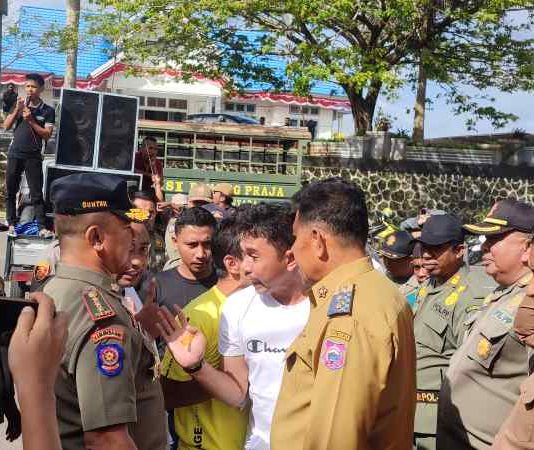 P3K-Butur Demo Bupati Buntut Janggalnya Proses Lelang Jabatan