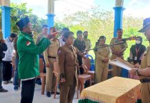 Wakili Bupati, Sekda Butur Lantik Suhuny Jadi Pj Kades Lapandewa