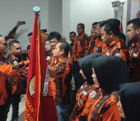 Nakhodai Pemuda Pancasila, Afif : Semoga Berkontribusi Untuk Pembangunan Daerah