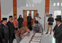 Teken NPHD Pendanaan Pilkada, Ketua Bawaslu Apresiasi Pemda Butur