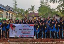 Dukung Program Nasional, SMAN1 Kulisusu Tanam Ribuan Bibit Holtikultura