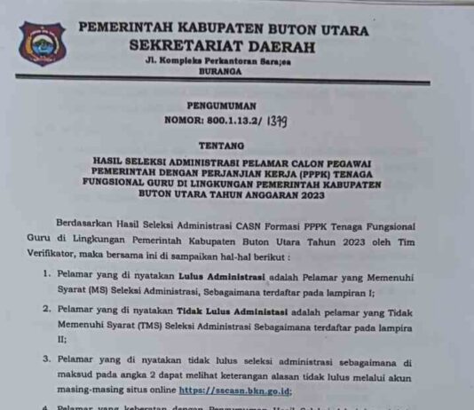 Barisan P3K-Butur Laporkan Dugaan Pemalsuan Dokumen Seleksi PPPK Guru