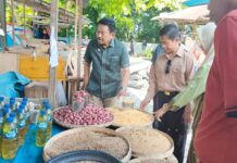 Jelang Ramadhan Bupati Butur Pantau Harga Sembako di Pasar Minaminanga