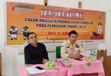 Tes Tertulis Panwascam Tahap II, 34 Peserta Siap Bersaing