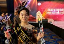 Lima Putri Asal Sultra Juara I di Ajang Pesona Batik Nusantara