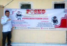 Bawaslu Butur Launching Posko Pengaduan Cegah Kerawanan Coklit
