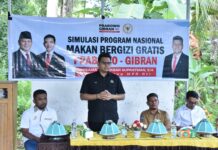 Wakil Ketua MPR RI Tinjau Simulasi Makan Bergizi Gratis di Sulawesi Tengah