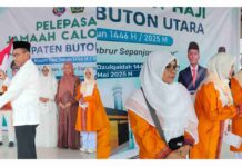 Pesan Bupati Butur kepada Calon Jama’ah Haji Kloter 35