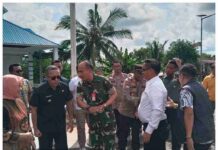 Bupati Butur Tinjau Lokasi Pendaratan Helikopter Super Puma, Berikut Daftar Manifest Heli