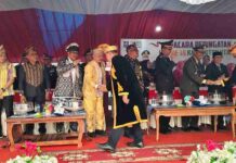 Pimpinan dan Anggota DPRD Hadiri Upacara HUT Butur ke-18