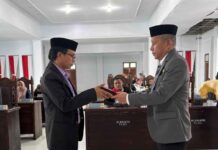 DPRD Butur Gelar Rapat Paripurna Penyerahan Dokumen RPJMD