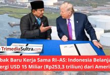 Indonesia Belanja Energi USD 15 Miliar dari AS, Prabowo–Trump Sepakati Babak Baru Kerja Sama Dagang