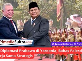 Disambut Upacara Kenegaraan di Istana Basman, Prabowo–Raja Abdullah II Bahas Palestina hingga Kerja Sama Strategis