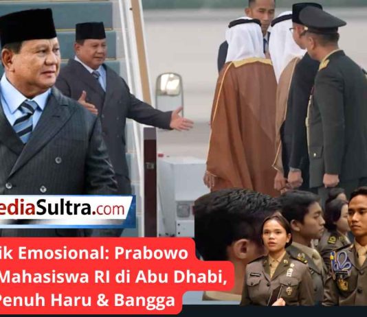 Momen Haru di Abu Dhabi! Presiden Prabowo Subianto Disambut Mahasiswa & Diaspora Indonesia