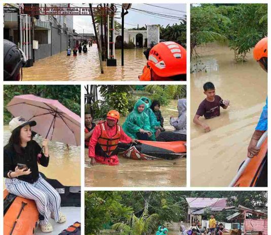 Banjir Rendam Sejumlah Wilayah di Kendari, Tim SAR Evakuasi 18 Warga dan Temukan 1 Korban Meninggal