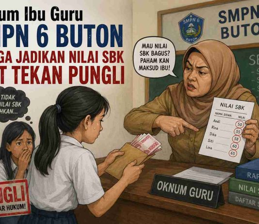 Oknum Guru SMPN 6 Buton Diduga Jadikan Nilai SBK Alat Tekan Pungli