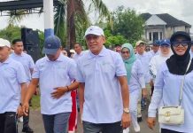 Ribuan Warga Meriahkan Jalan Santai HUT Butur ke-19, Doorprize Motor Jadi Rebutan