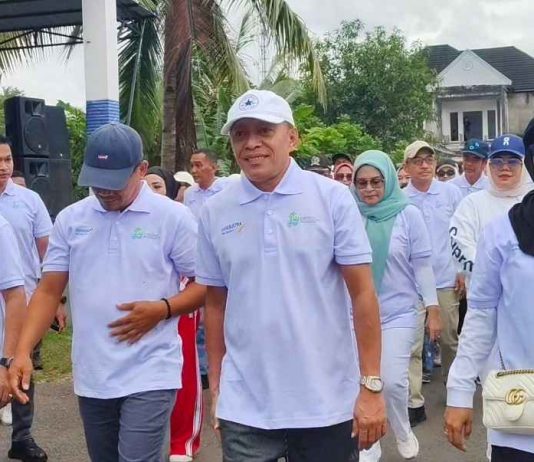 Ribuan Warga Meriahkan Jalan Santai HUT Butur ke-19, Doorprize Motor Jadi Rebutan