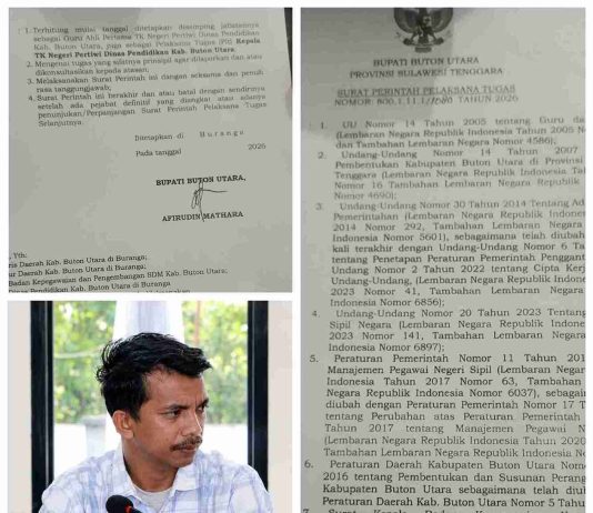 Alwin PERISAI: Pemda Butur Jangan Pertontonkan Kekacauan Administrasi, Golongan III/a Diangkat Jadi Kepsek