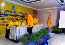 Musda V Golkar Butur Bentuk Pimpinan Sidang, La Ode Aca Pimpin Forum