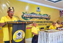 PAC Golkar se-Butur Terima LPJ Pengurus 2020–2025, Firdaus Djamaluddin Kantongi Dukungan